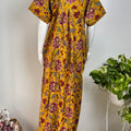 Floral Print Cotton Nighty Airy & Lightweight Daily Wear
