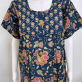 Floral Print Cotton Nighty Airy & Lightweight Daily Wear