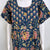 Floral Print Cotton Nighty Airy & Lightweight Daily Wear