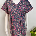 Stylish Cotton Nightgown Soft Fabric & Breathable Daily Wear