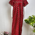 Pure Cotton Nightgown Printed Design & Soft Breathable Fabric
