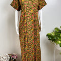 Pure Cotton Nightgown Printed Design & Soft Breathable Fabric