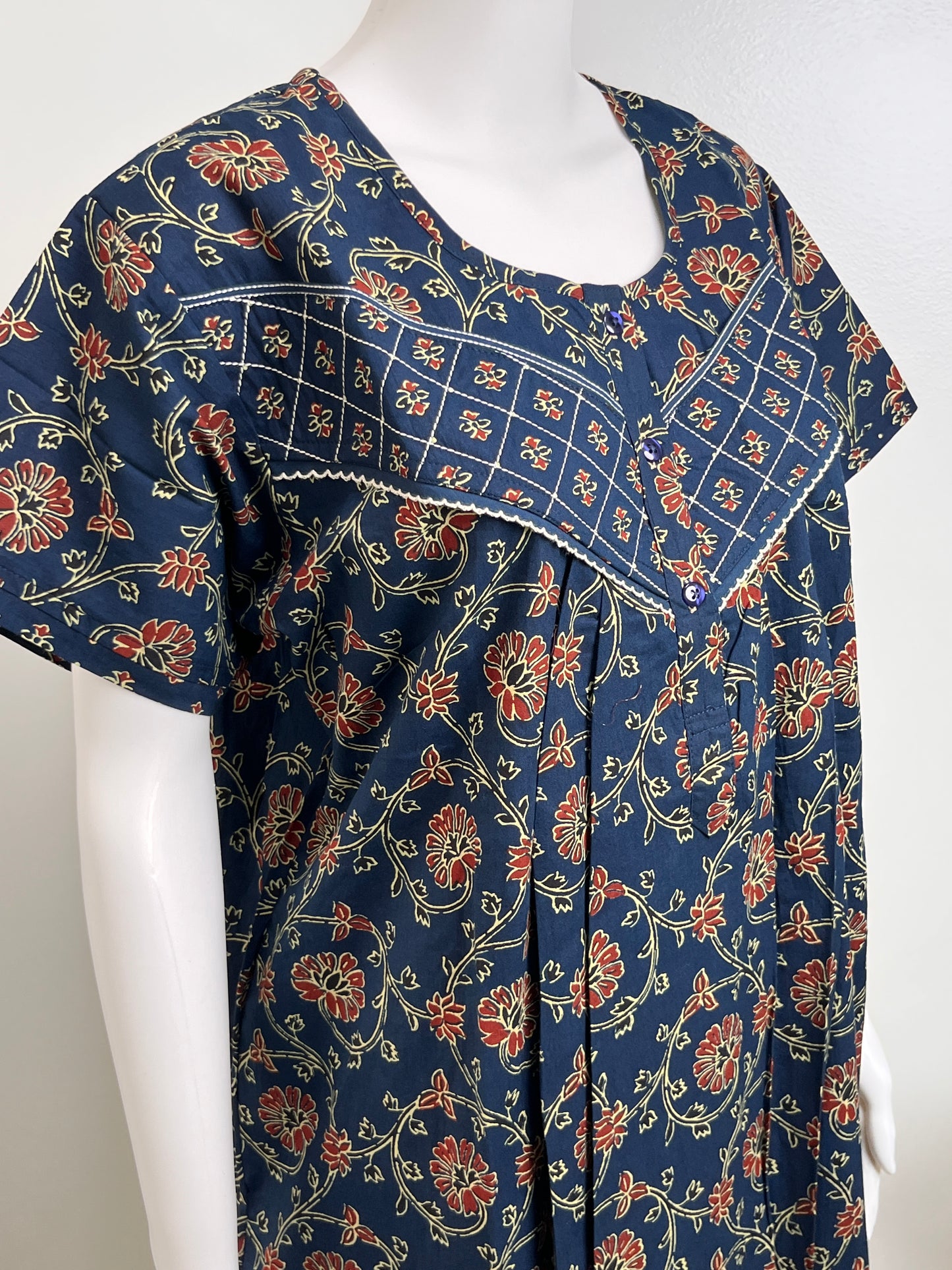 Soft Touch Cotton Nightgown Stylish & Comfortable Nightwear
