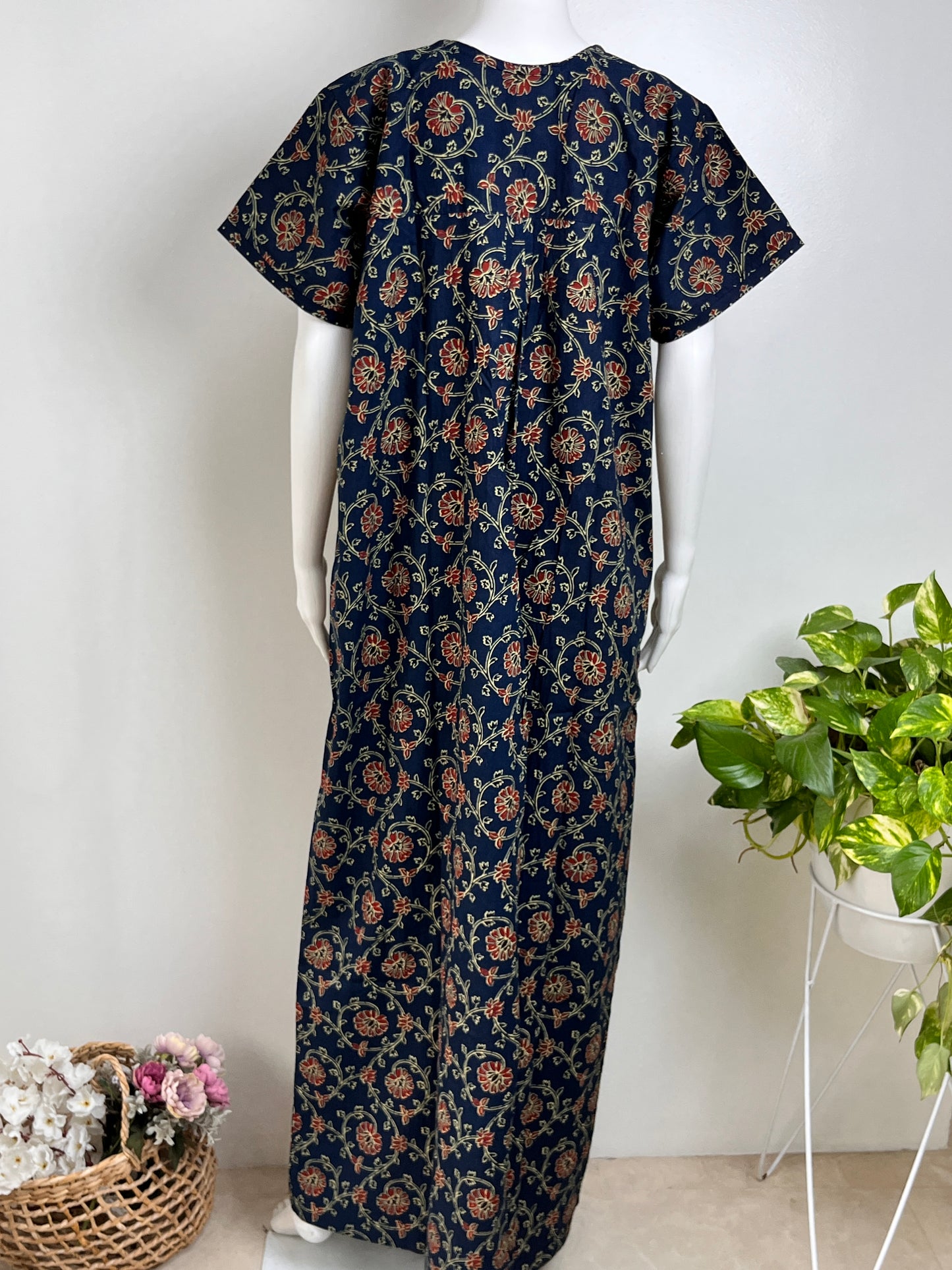 Soft Touch Cotton Nightgown Stylish & Comfortable Nightwear