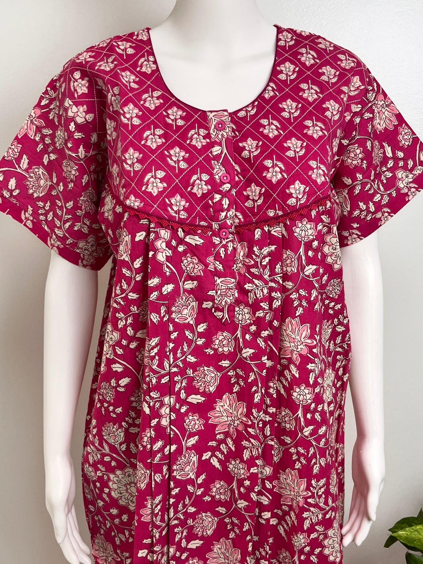 Cotton Fabric Airy & Relaxing Soft Nighty