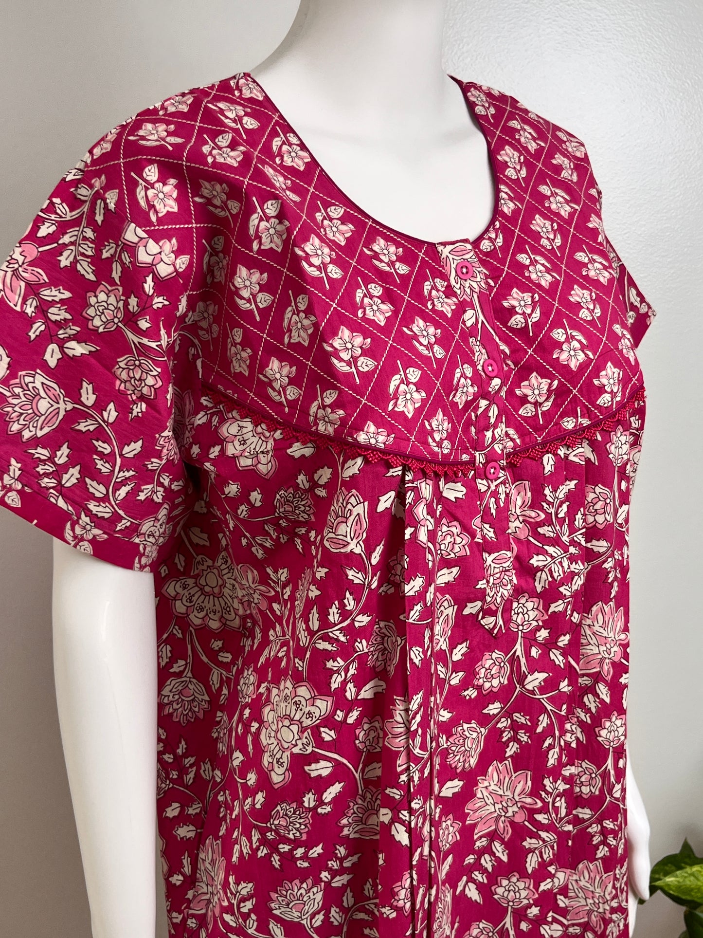 Cotton Fabric Airy & Relaxing Soft Nighty