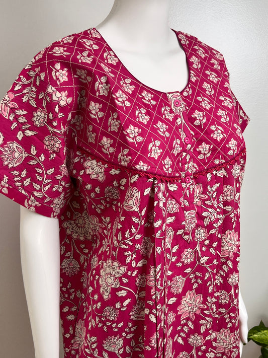 Cotton Fabric Airy & Relaxing Soft Nighty