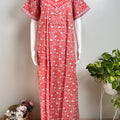 Pastel Printed Nighty Soft Fabric & Comfortable Women Sleepwear