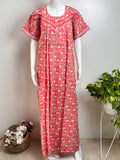Pastel Printed Nighty Soft Fabric & Comfortable Women Sleepwear
