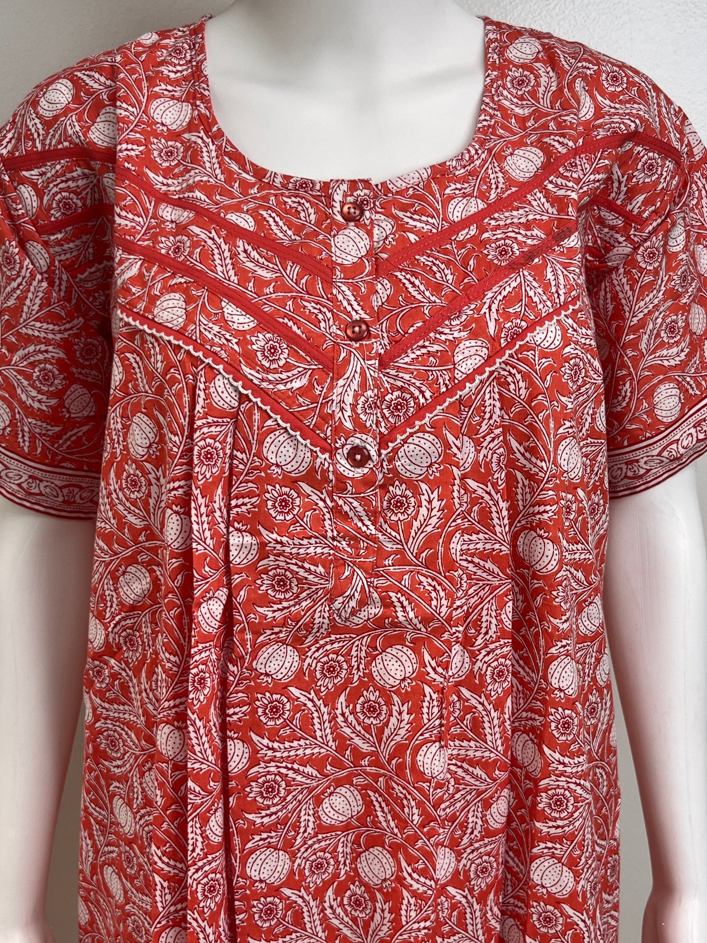 Pastel Printed Nighty Soft Fabric & Comfortable Women Sleepwear