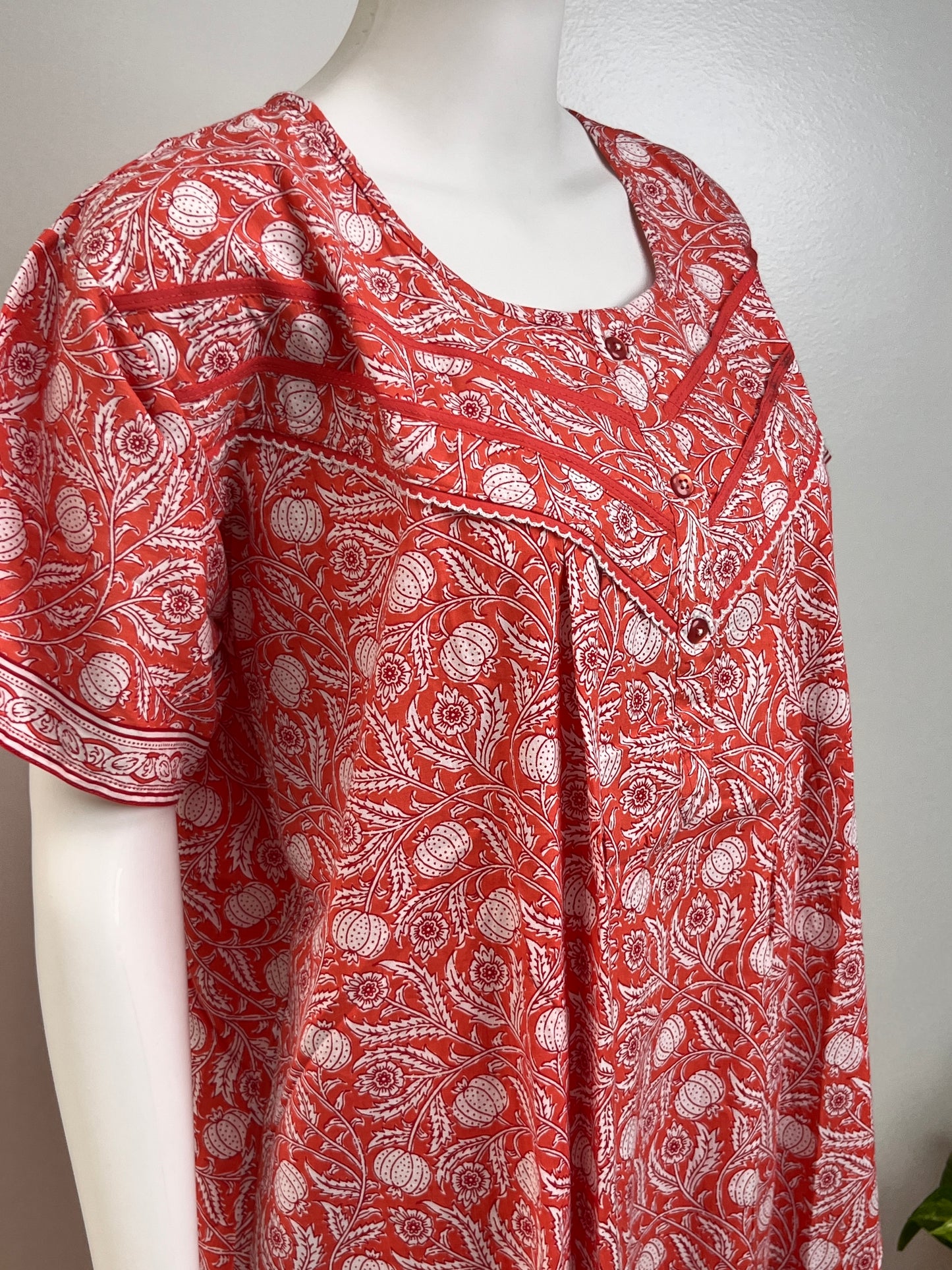 Pastel Printed Nighty Soft Fabric & Comfortable Women Sleepwear