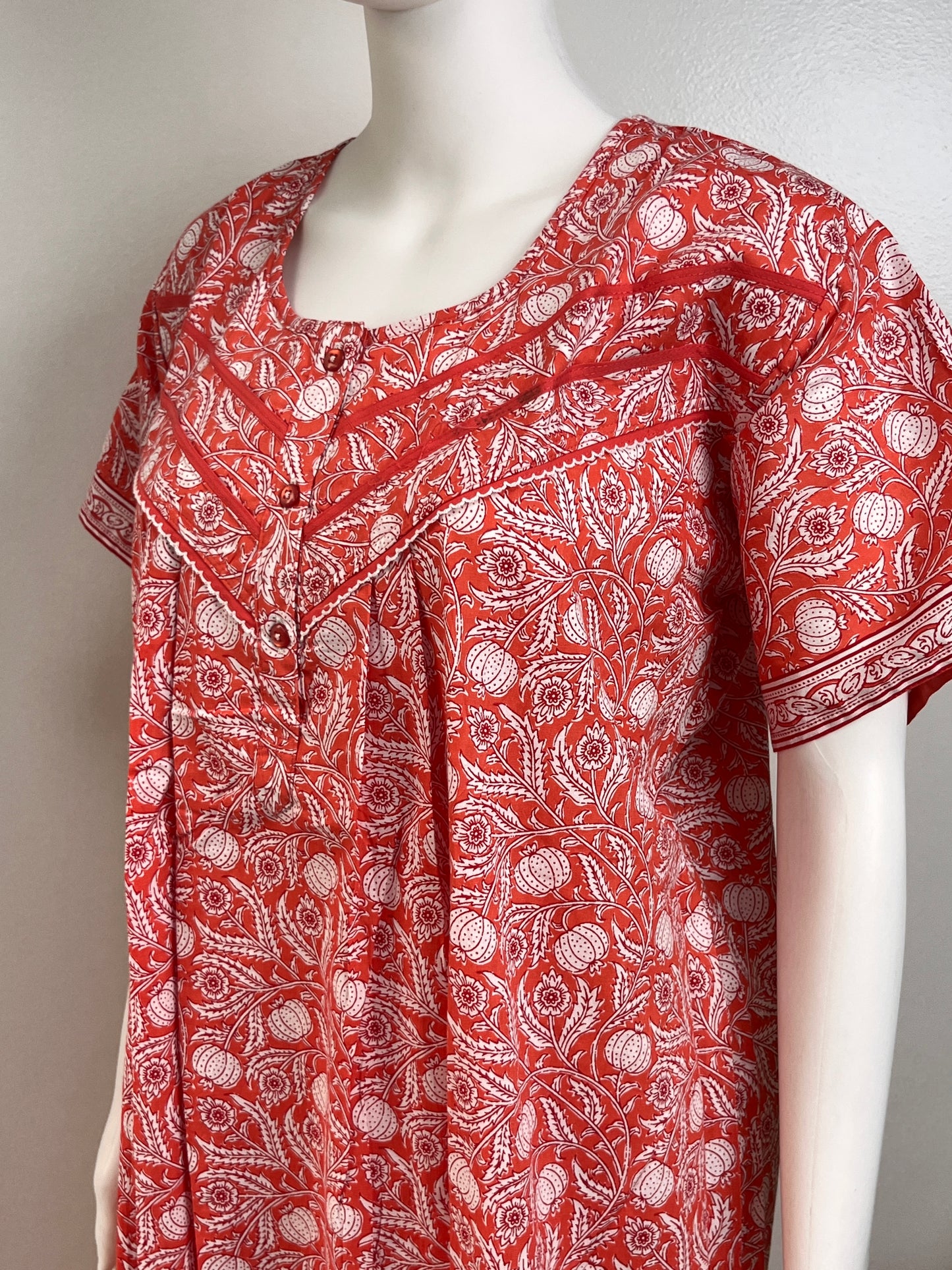 Pastel Printed Nighty Soft Fabric & Comfortable Women Sleepwear