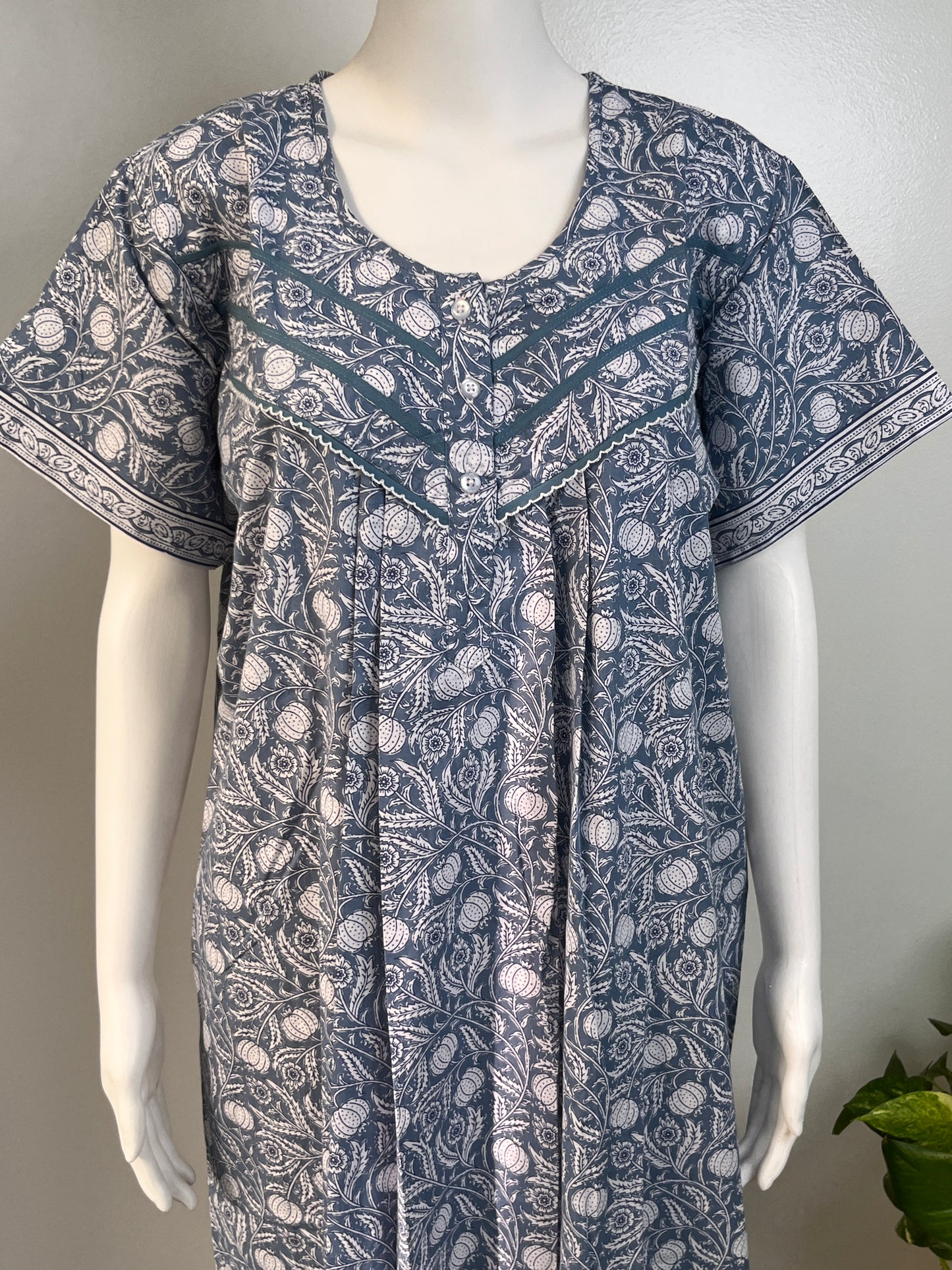 Pastel Printed Nighty Soft Fabric & Comfortable Women Sleepwear