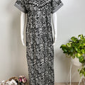 Elegant Floral Cotton Nighty Soft & Breathable