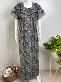 Elegant Floral Cotton Nighty Soft & Breathable