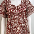 Elegant Floral Cotton Nighty Soft & Breathable