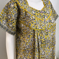 Kalamkari Printed Cotton Nightgown Stylish & Breathable Sleepwear