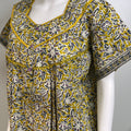 Kalamkari Printed Cotton Nightgown Stylish & Breathable Sleepwear