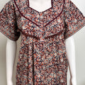 Kalamkari Printed Cotton Nightgown Stylish & Breathable Sleepwear