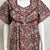 Kalamkari Printed Cotton Nightgown Stylish & Breathable Sleepwear