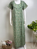 100% Cotton Nightgown Printed Design & Soft Breathable Fabric