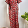 Pure Cotton Nightgown Printed Design