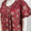 Pure Cotton Nightgown Printed Design