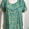 100% Cotton Nightgown Printed Design & Soft Breathable Fabric
