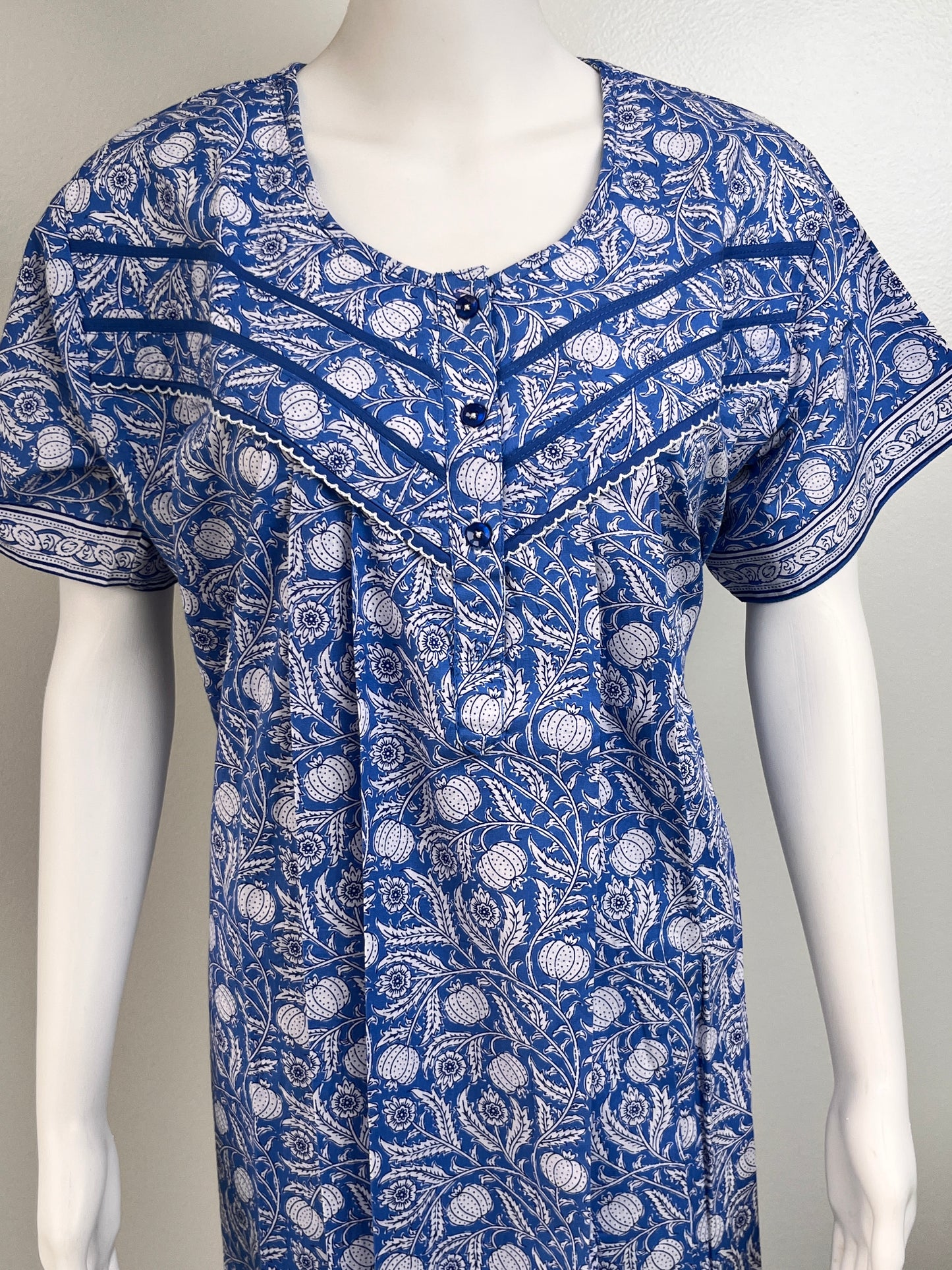 Pastel Printed Nighty Soft Fabric & Comfortable Women Sleepwear
