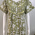 Pastel Printed Cotton Nighty in Pink, Brown and Pista