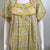 Pure Cotton Pastel Nighty in Peach, Rose Gold and Yellow