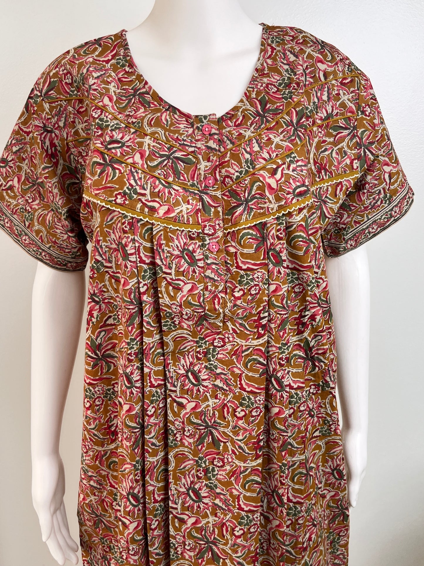 Floral Pure Cotton Nighty Soft & Airy Daily Comfort Wear
