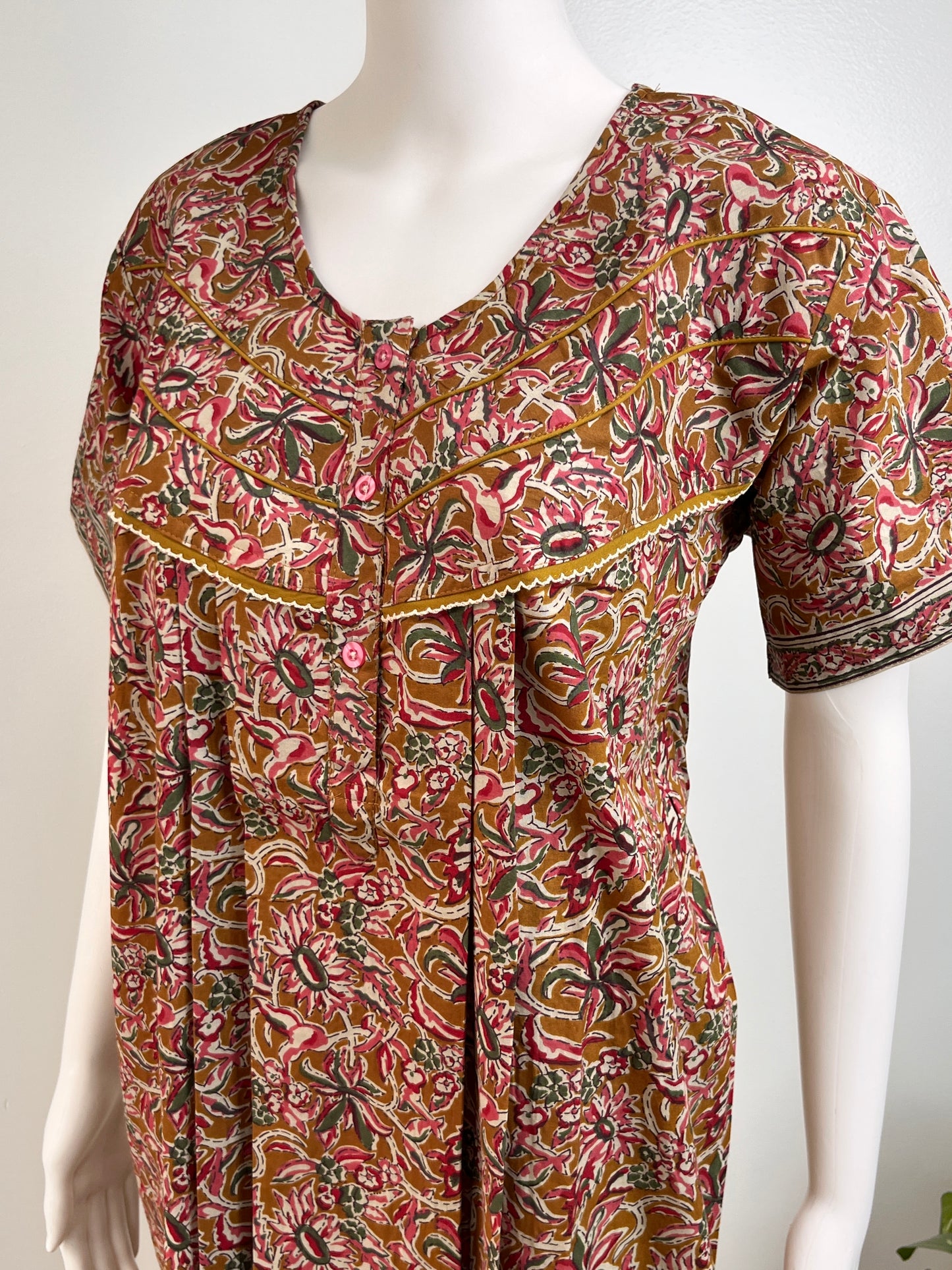 Floral Pure Cotton Nighty Soft & Airy Daily Comfort Wear