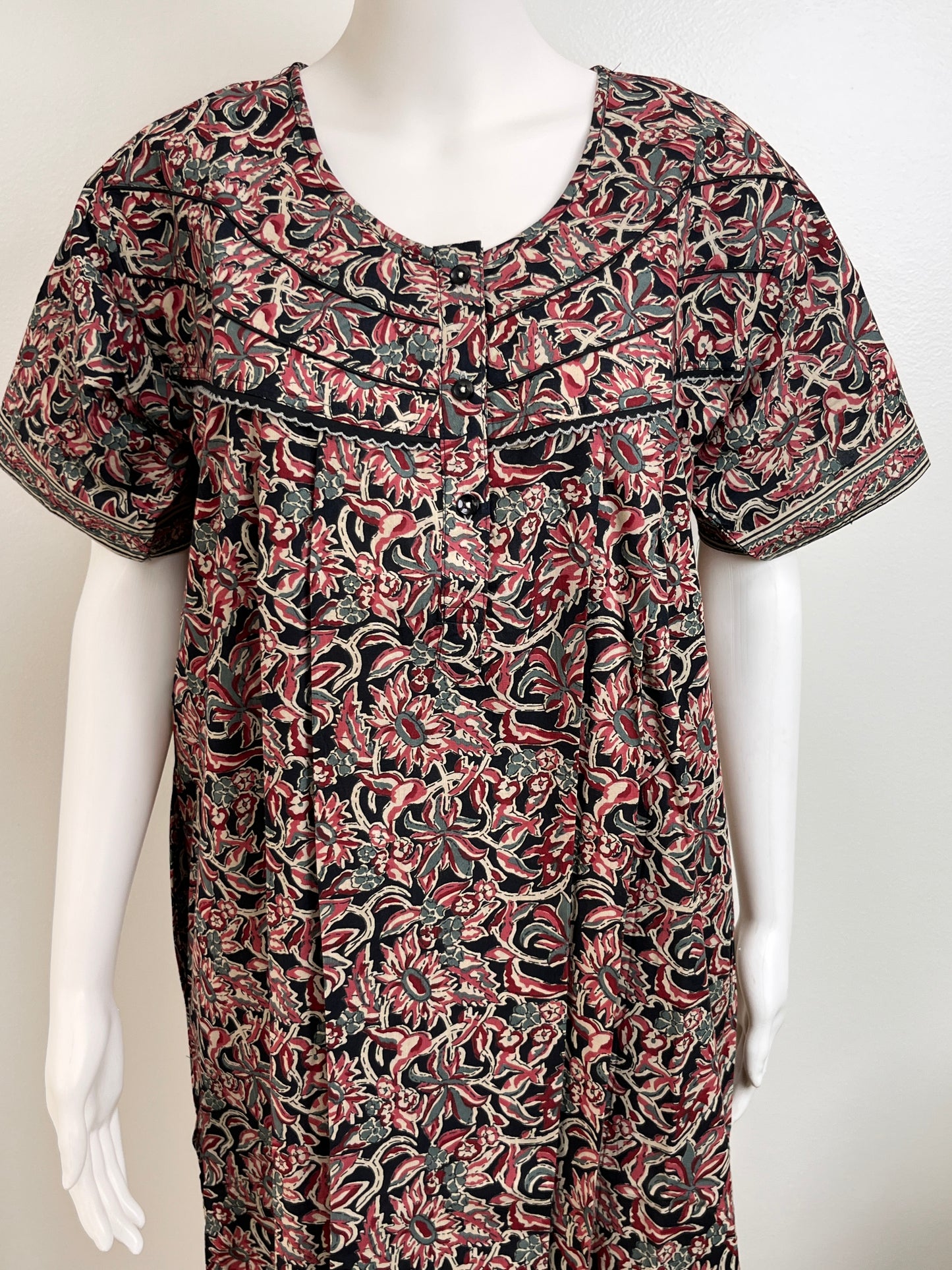 Floral Pure Cotton Nighty Soft & Airy Daily Comfort Wear