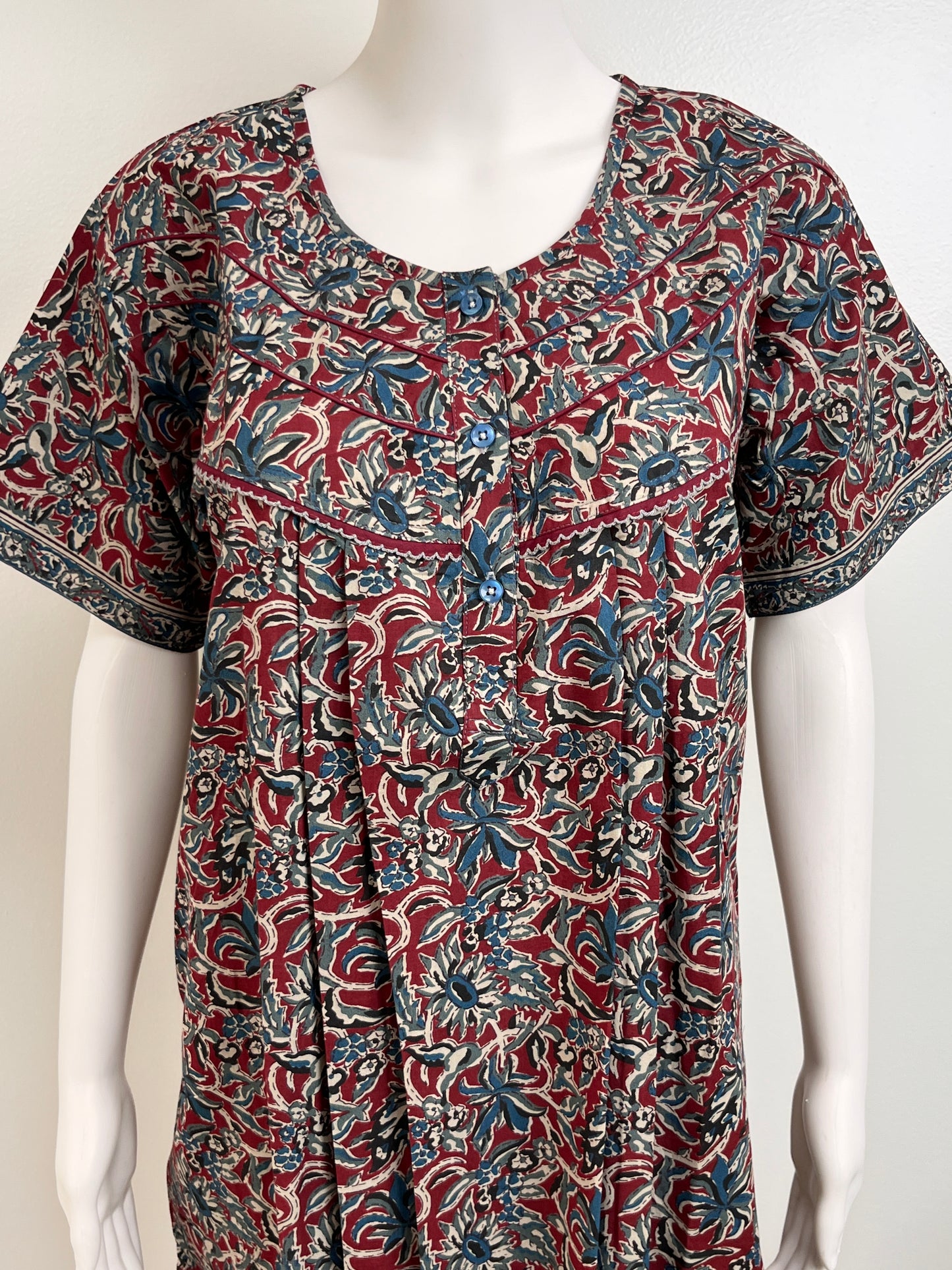Floral Pure Cotton Nighty Soft & Airy Daily Comfort Wear