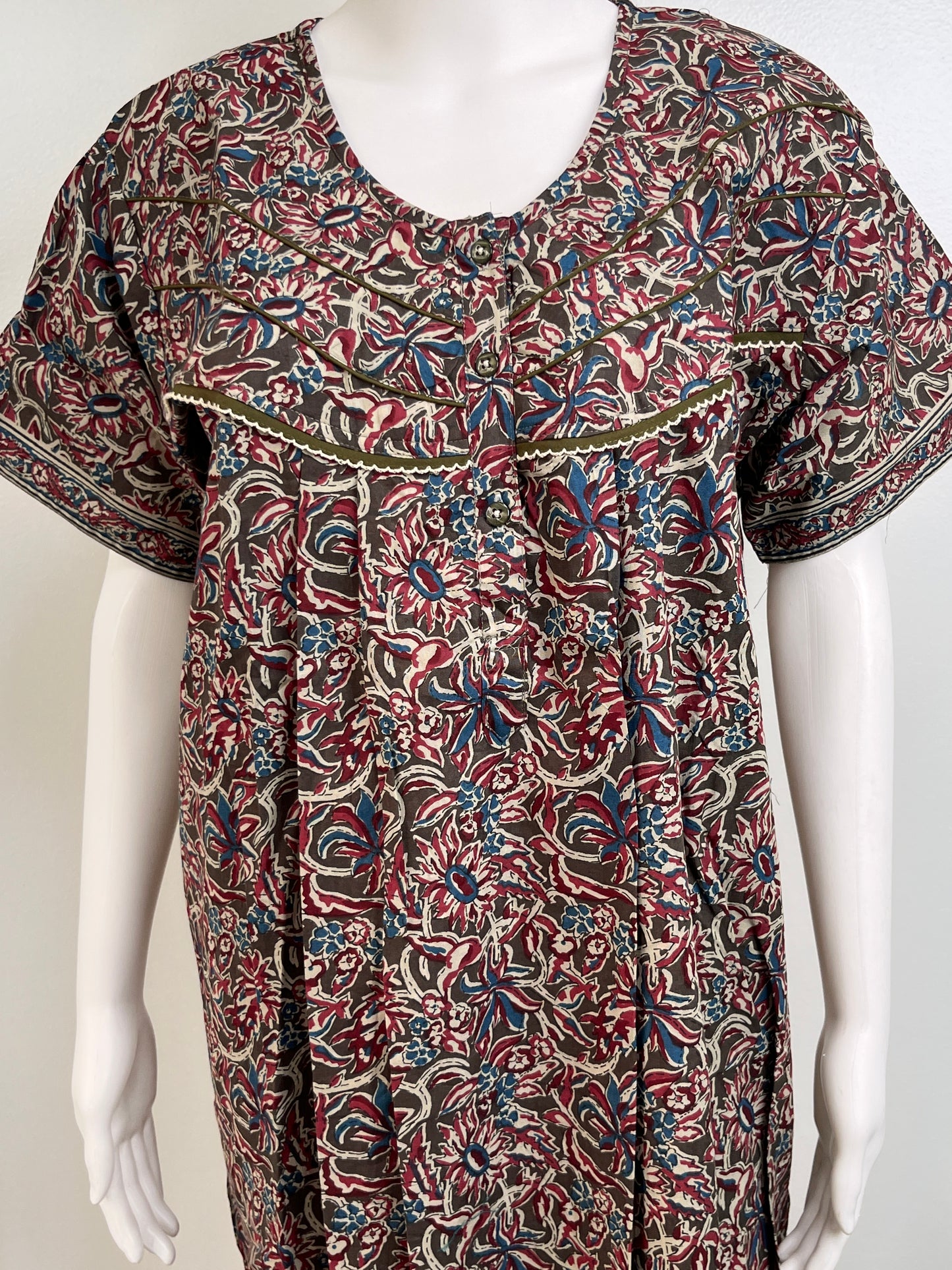 Floral Pure Cotton Nighty Soft & Airy Daily Comfort Wear