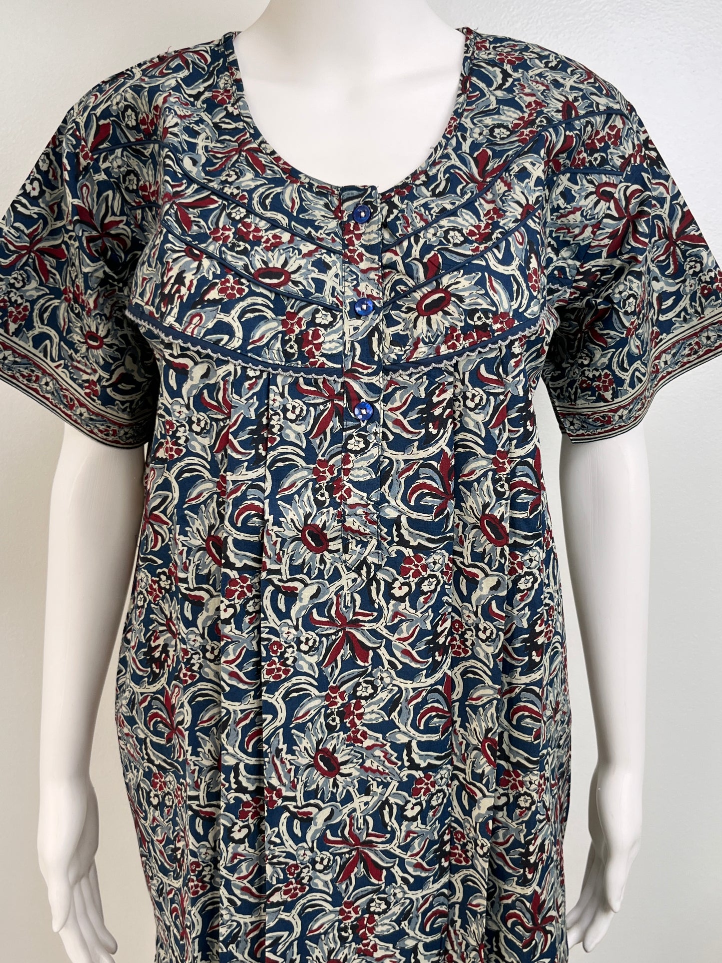 Floral Pure Cotton Nighty Soft & Airy Daily Comfort Wear