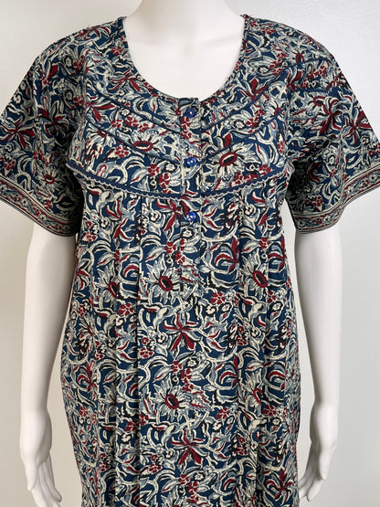 Floral Pure Cotton Nighty Soft & Airy Daily Comfort Wear