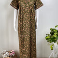 Multicolor Printed Cotton Nightgown Soft & Comfortable