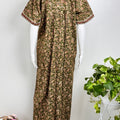 Multicolor Printed Cotton Nightgown Soft & Comfortable