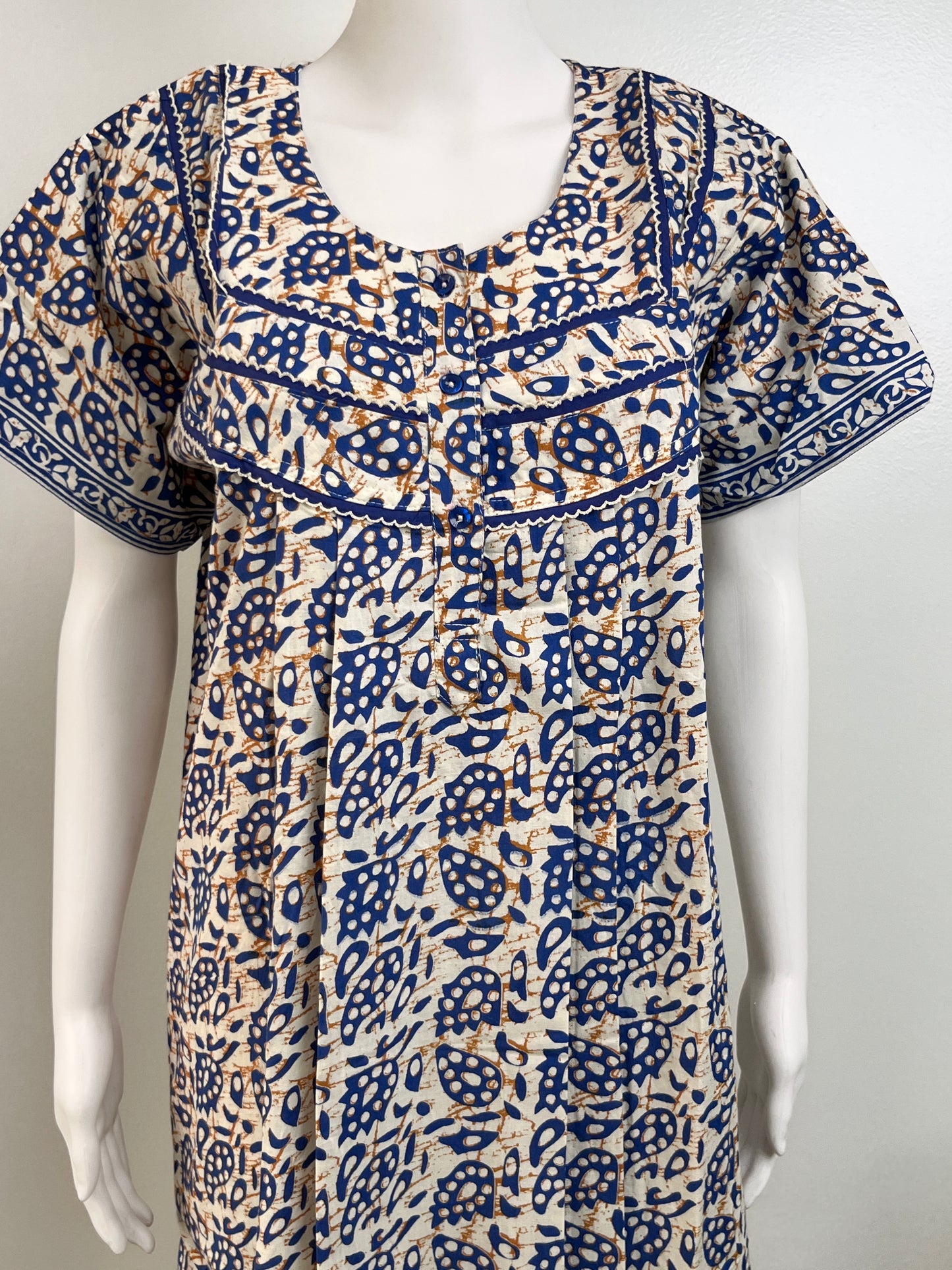 Soft Pure Cotton Printed Nightgown