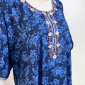 Soft Embroidered Bizzylizzy Nighty