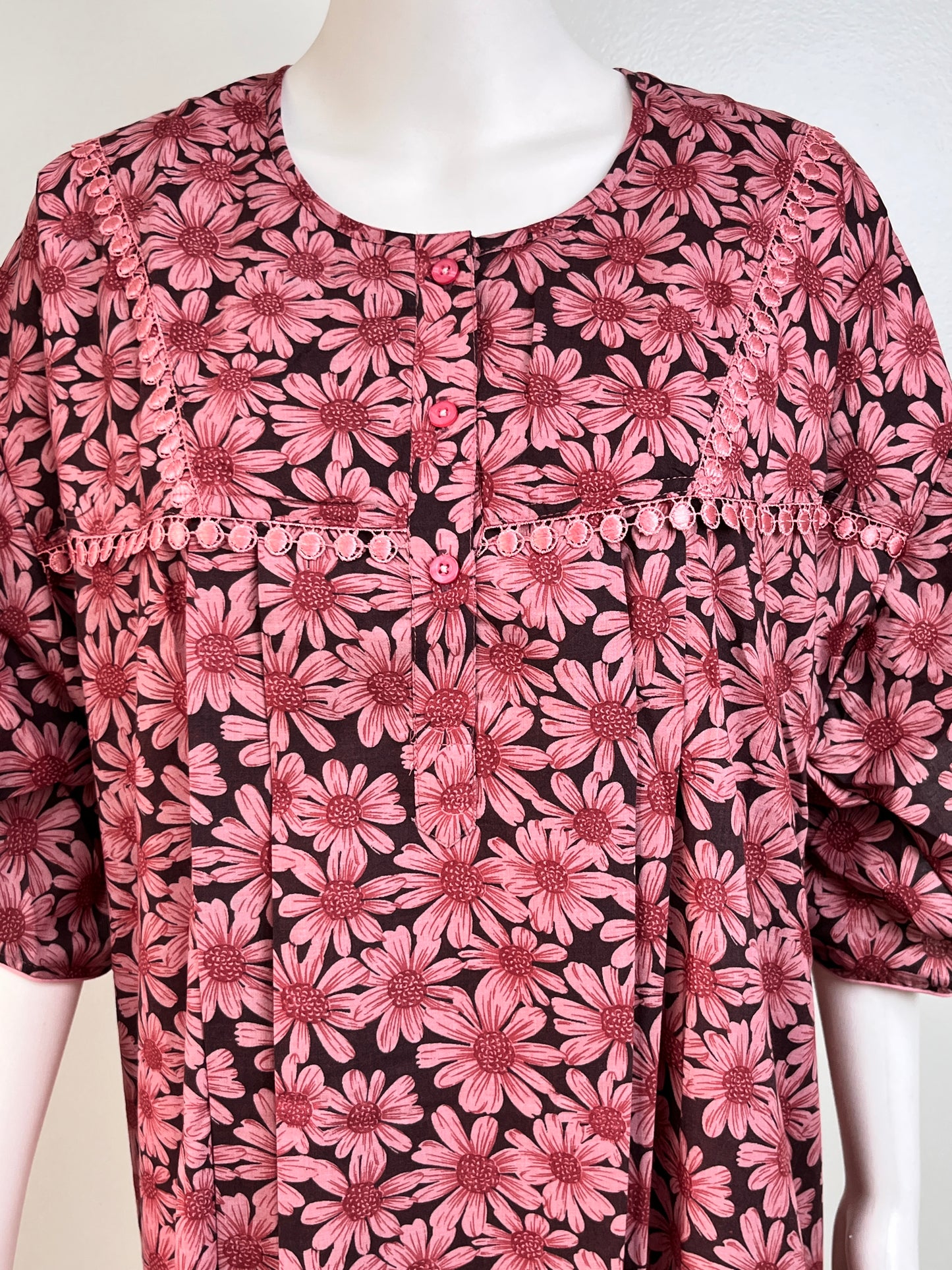 Floral Printed Comfortable Bizzylizzy Nighty