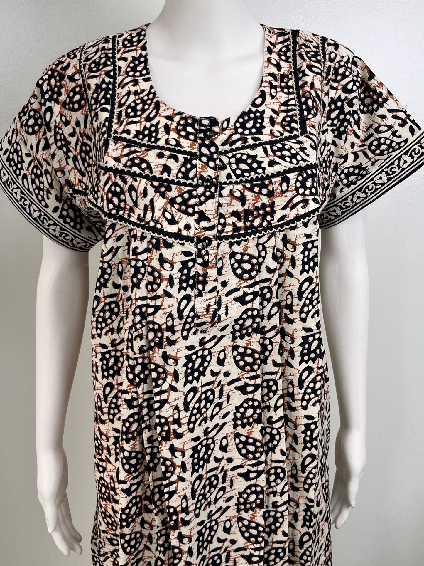 Soft Pure Cotton Printed Nightgown
