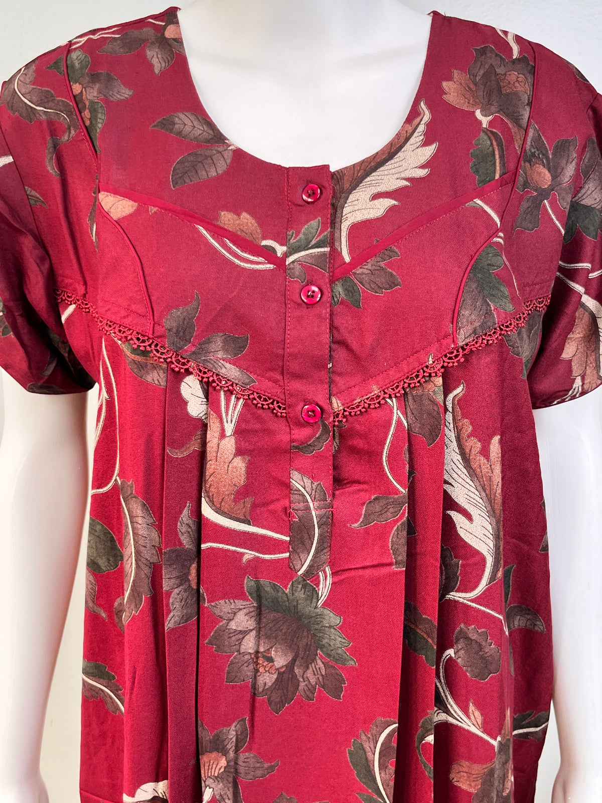 Stylish Floral Alpine Nightgown Soft & Long