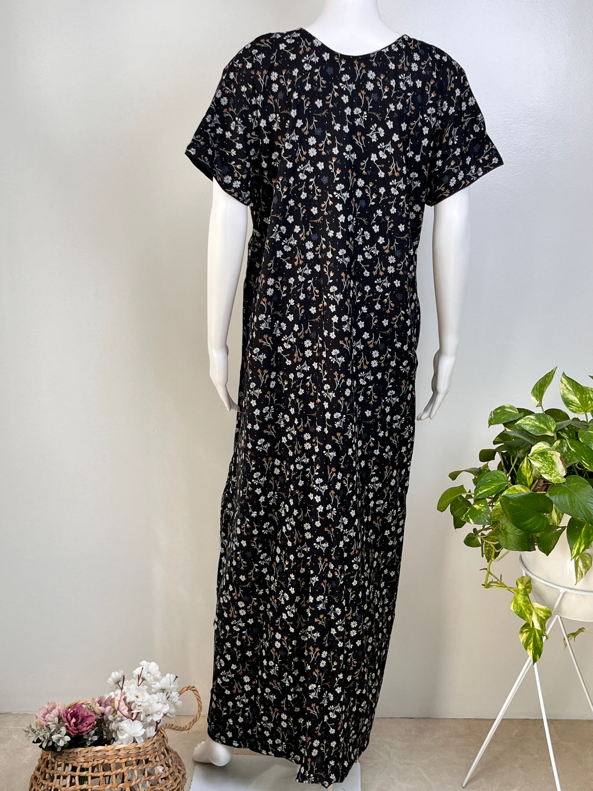Floral Alpine Nightgown Lightweight & Long-Lasting