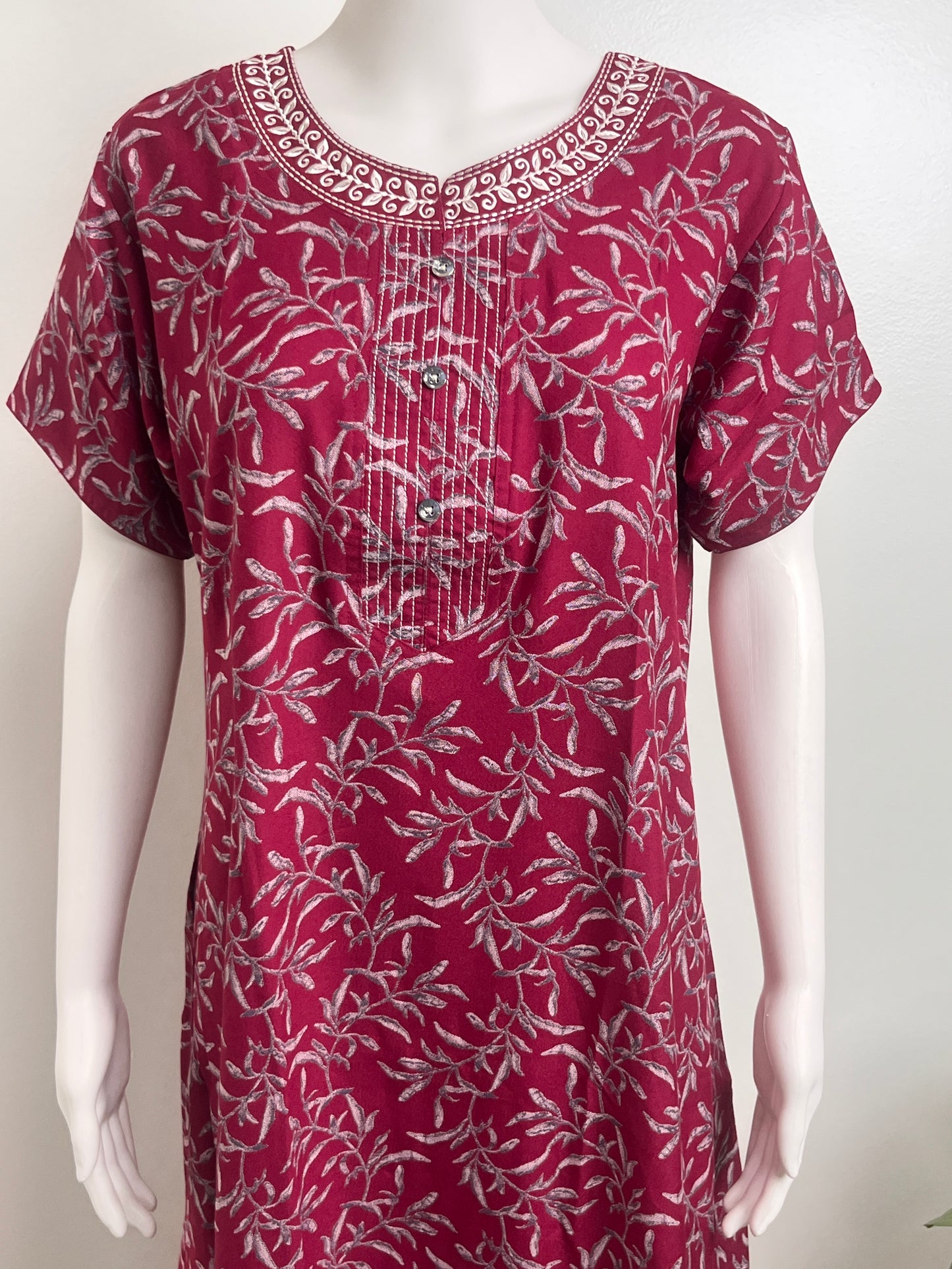 Elegant Alpine Nightgown Soft Fabric & Durable