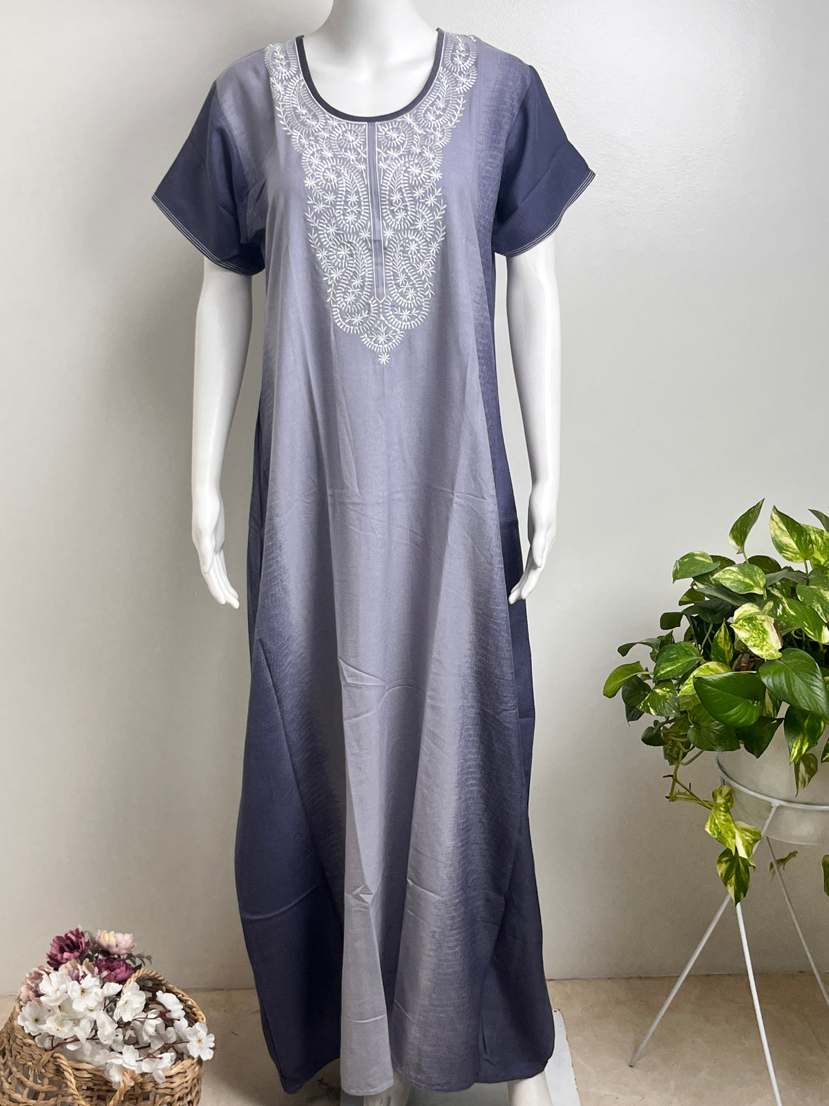Soft Alpine Nightgown Floral Print & Long-Lasting
