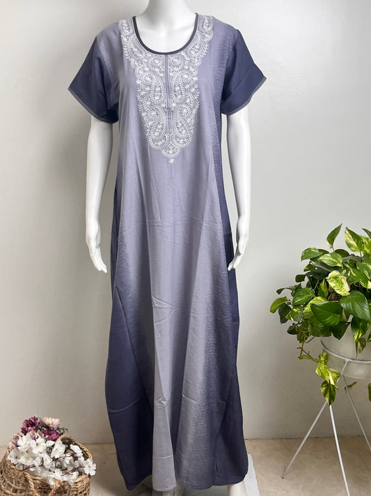 Soft Alpine Nightgown Floral Print & Long-Lasting