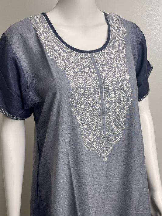 Soft Alpine Nightgown Floral Print & Long-Lasting